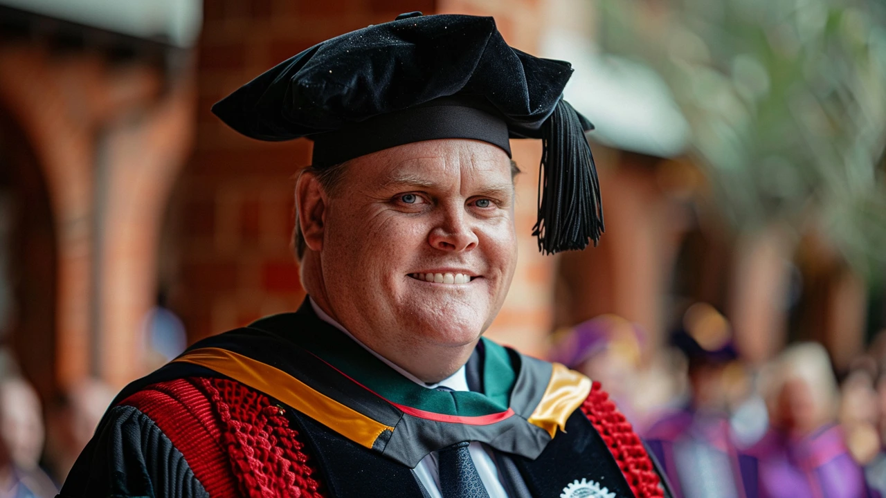 Rassie Erasmus Receives Honorary Doctorate in Coaching Science from North-West University