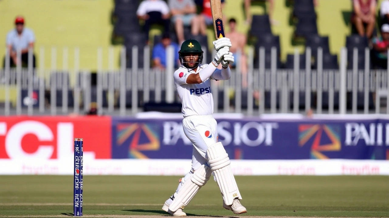 Pakistan vs Bangladesh 1st Test Day 1: Rain Delays, Early Struggles, and a Recovering Innings at Rawalpindi