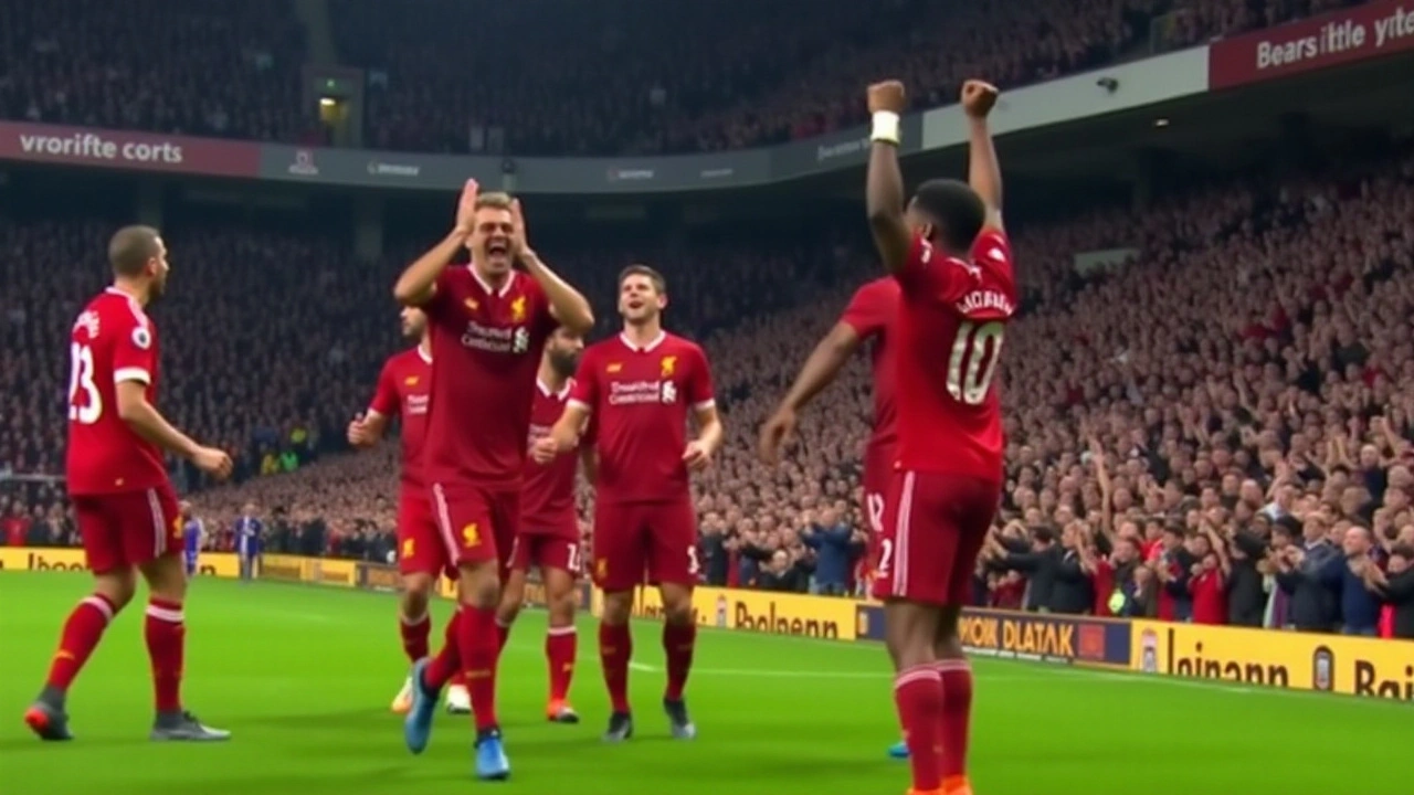 Liverpool Clinch Crucial Victory Over Aston Villa at Anfield Amidst Premier League Pressure